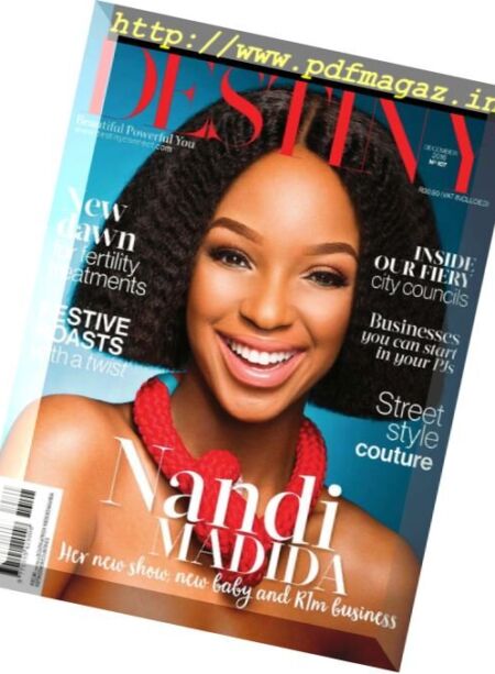 Destiny – December 2016 Cover