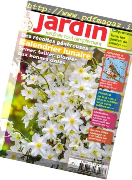 Detente Jardin – Janvier-Fevrier 2017 Cover