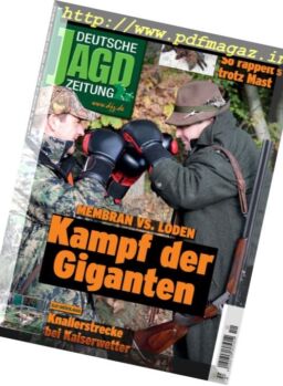 Deutsche Jagdzeitung – Dezember 2016