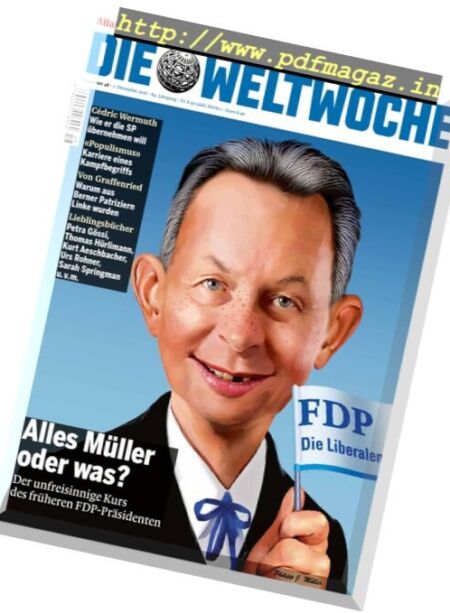 Die Weltwoche – 1 Dezember 2016 Cover