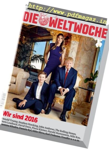 Die Weltwoche – 22 Dezember 2016 Cover