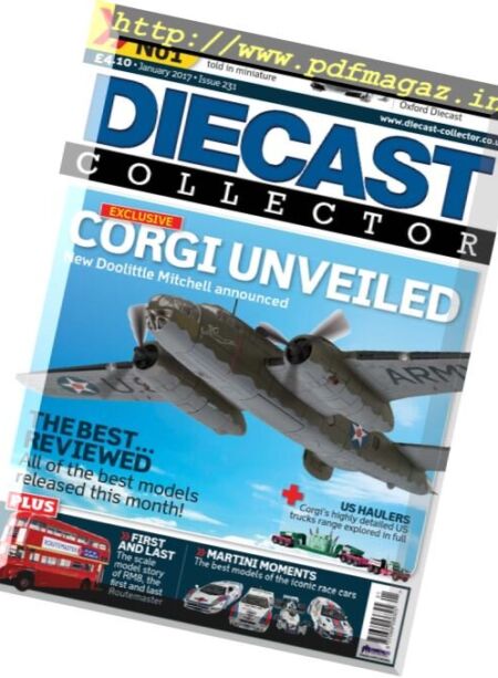 Diecast Collector – January 2017 Cover