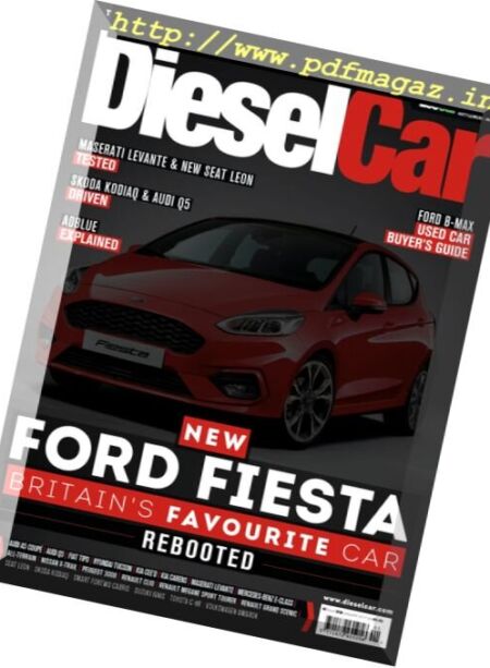 Diesel Car – January 2017 Cover