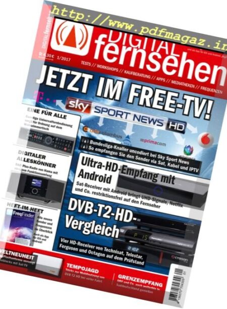 Digital Fernsehen – Nr.1, 2017 Cover