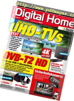 Digital Home Germany – Januar-Marz 2017