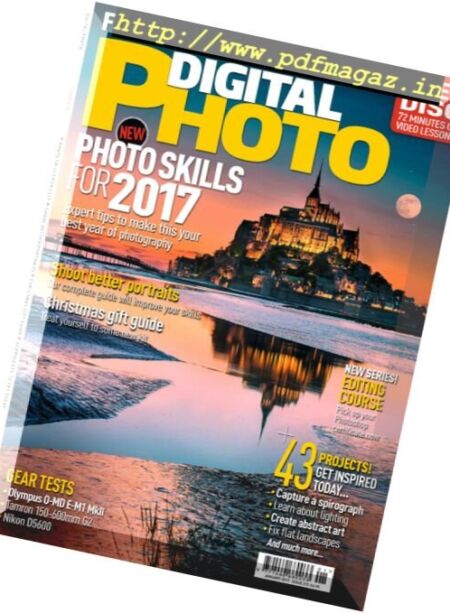 Digital Photo UK – Issue 215 – January 2017 Cover