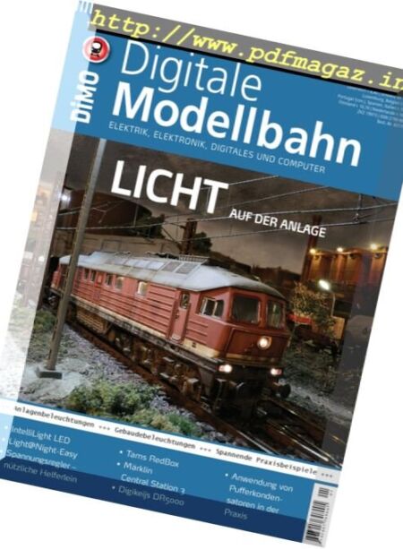 Digitale Modellbahn – Nr.1, 2017 Cover