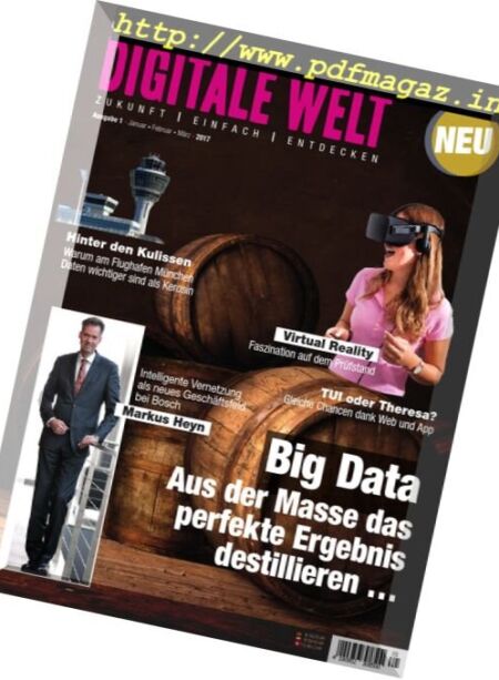 Digitale Welt – Januar – Marz 2017 Cover