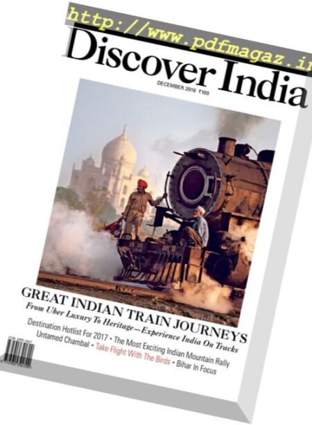 Discover India – December 2016 Cover