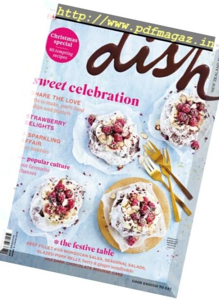 Dish – December 2016 – January 2017 Cover