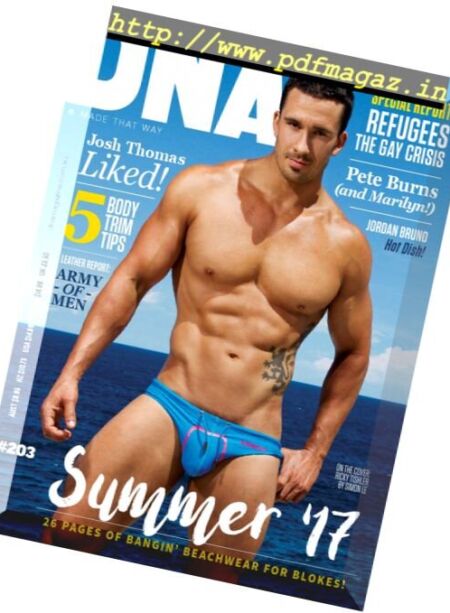DNA Magazine – Issue 203, 2017 Cover