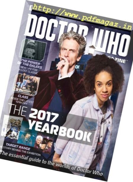 Doctor Who Magazine – The 2017 Yearbook Cover
