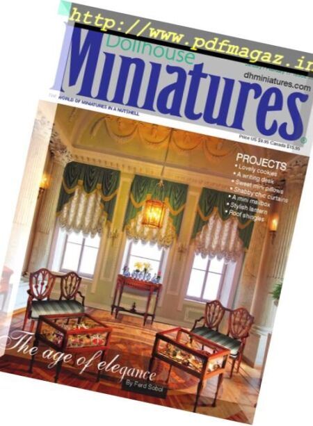 Dollhouse Miniatures – January-February 2017 Cover