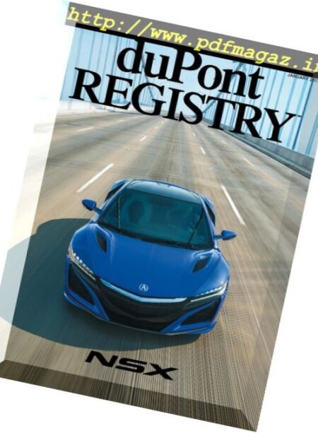 duPont Registry – January 2017 Cover