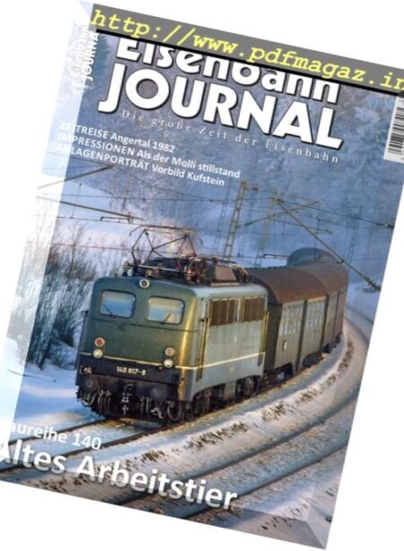 Eisenbahn Journal – Januar 2017 Cover