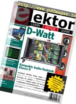Elektor Germany – Dezember 2016