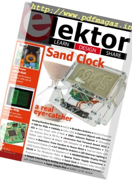 Elektor USA – January-February 2017 Cover