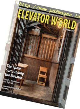 Elevator World – November 2016