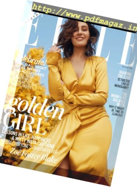 Elle Australia – December 2016 Cover