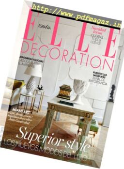 Elle Decoration Spain – Diciembre 2016