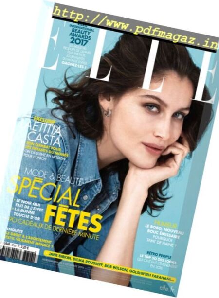 Elle France – 9 Decembre 2016 Cover