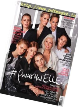Elle Sweden – December 2016