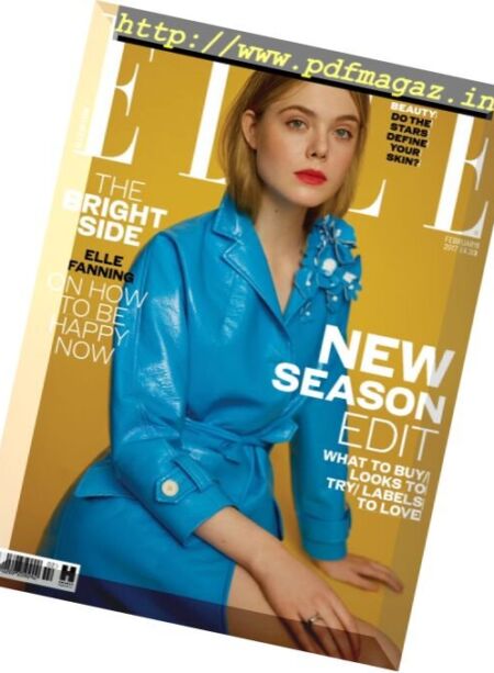 Elle UK – February 2017 Cover