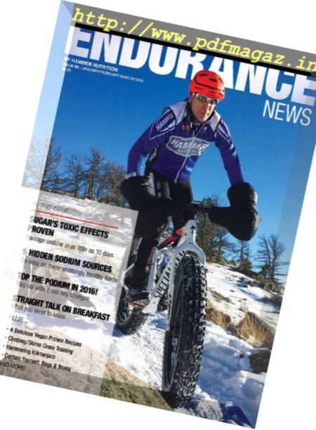 Endurance News – January-February-March 2016 Cover
