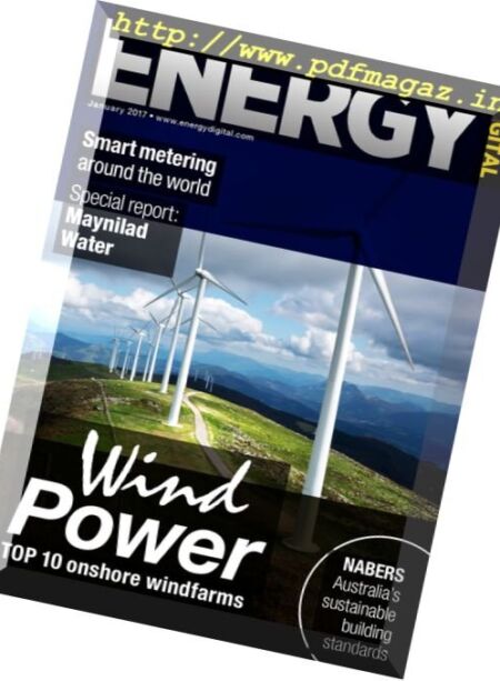 Energy Digital – January 2017 Cover