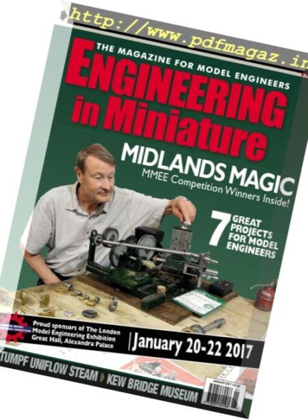 Engineering In Miniature – January 2017 Cover