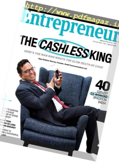 Entrepreneur India – December 2016 Cover