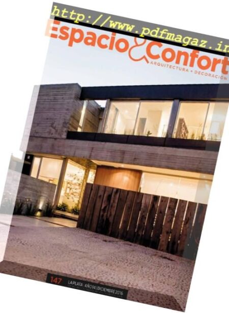 Espacio & Confort Arquitectura + Decoracion – Diciembre 2016 Cover
