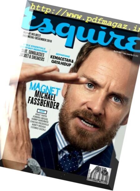 Esquire Indonesia – Desember 2016 Cover
