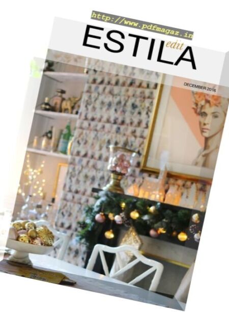 Estila – December 2016 Cover