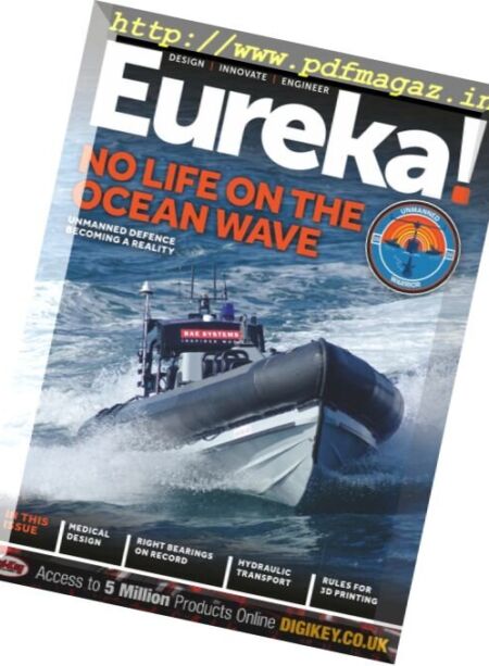 Eureka Magazine – January 2017 Cover