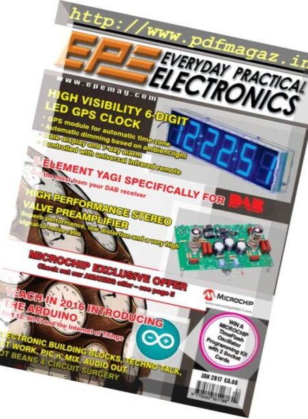 Everyday Practical Electronics – January 2017 Cover