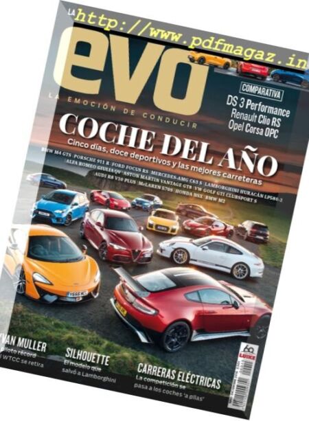 evo Spain – Diciembre 2016 Cover