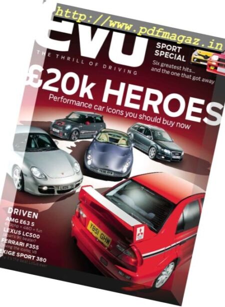 evo UK – February 2017 Cover