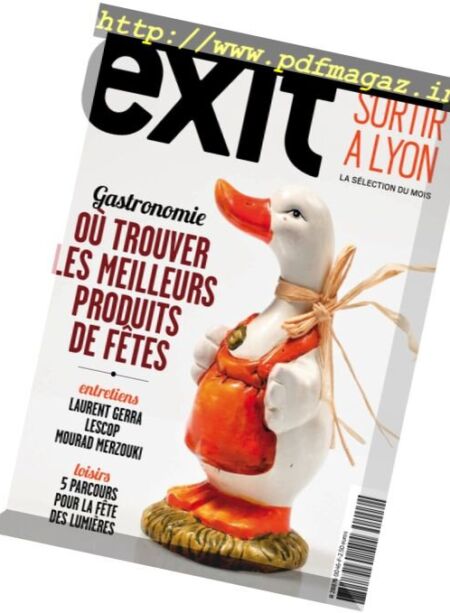 Exit Mag – Decembre 2016 Cover