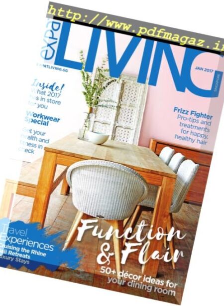 Expat Living Singapore – January 2017 Cover
