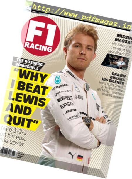 F1 Racing UK – January 2017 Cover