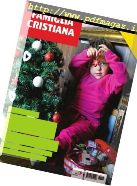 Famiglia Cristiana – 25 Dicembre 2016 Cover