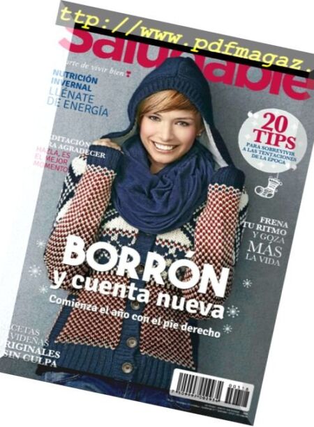 Familia Saludable – Diciembre 2016 Cover