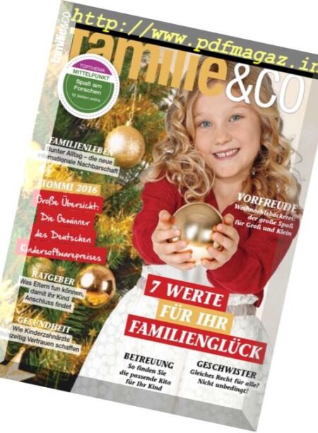 Familie und Co – Januar 2017 Cover