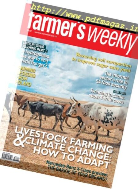 Farmer’s Weekly – 2 December 2016 Cover