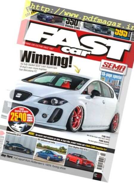 Fast Car – February 2017 Cover