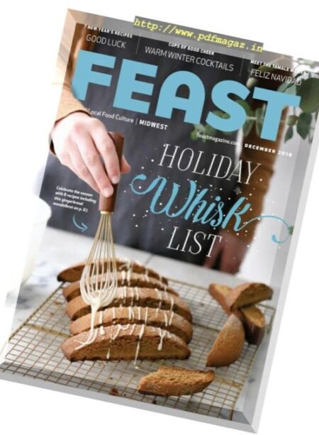 Feast Magazine – December 2016 Cover