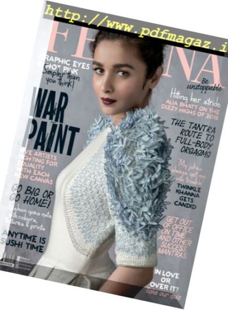 Femina India – 18 December 2016 Cover