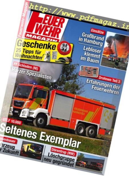 Feuerwehr – Dezember 2016 Cover