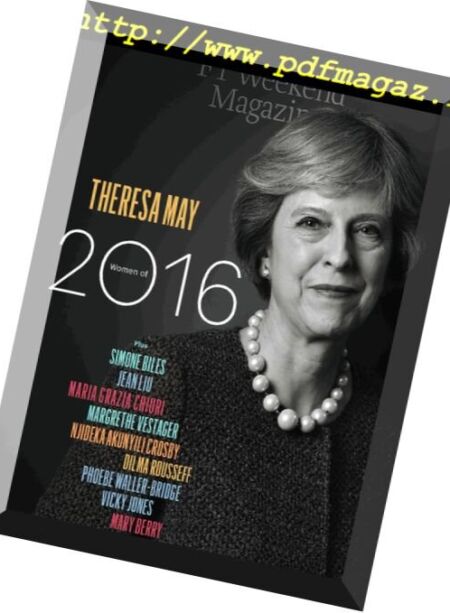 Financial Times Weekend – (12 – 10-11 – 2016) Cover